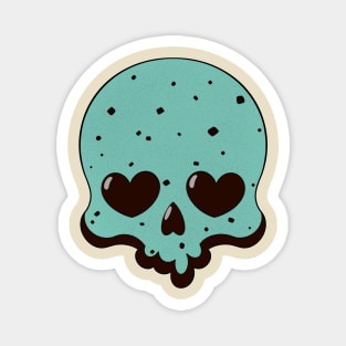 Skulls in the Dessert - Mint Chocolate Chip Magnet