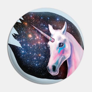 Space Unicorn Pin