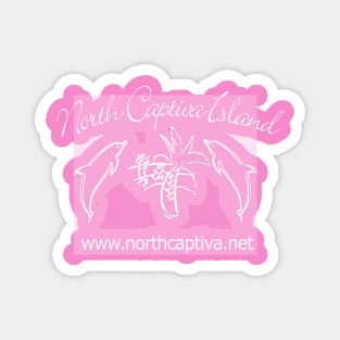 North Captiva Island Dolphin Logo Magnet