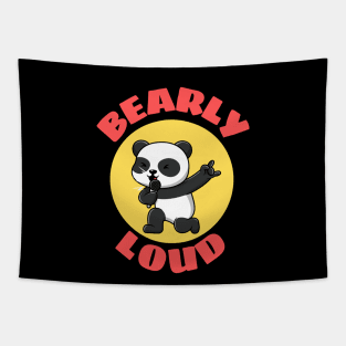 Bearly Loud | Bear Pun Tapestry