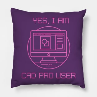 AUTOCAD PROFISSIONAL USER, NEW AUTOCAD DESIGN , T shirt Autocad design & CLEAN SIMPLE DESIGN AUTOCAD SHIRT Pillow