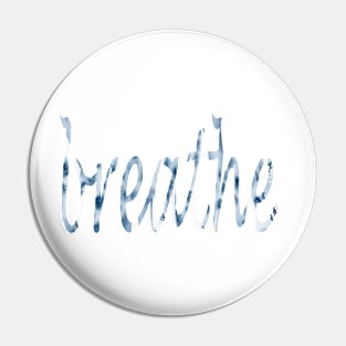 Salty blue (breathe) Pin