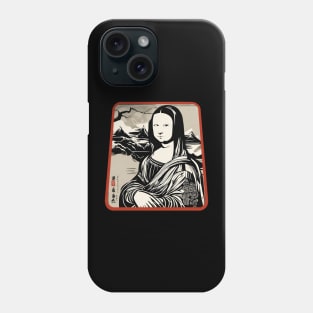 Mona lisa japanese Phone Case