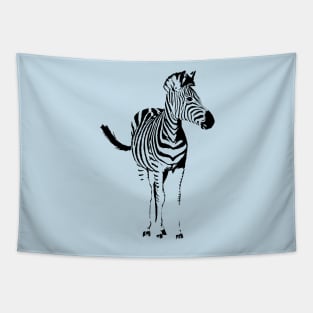 Zebra Full Figure | African Wildlife Tapestry