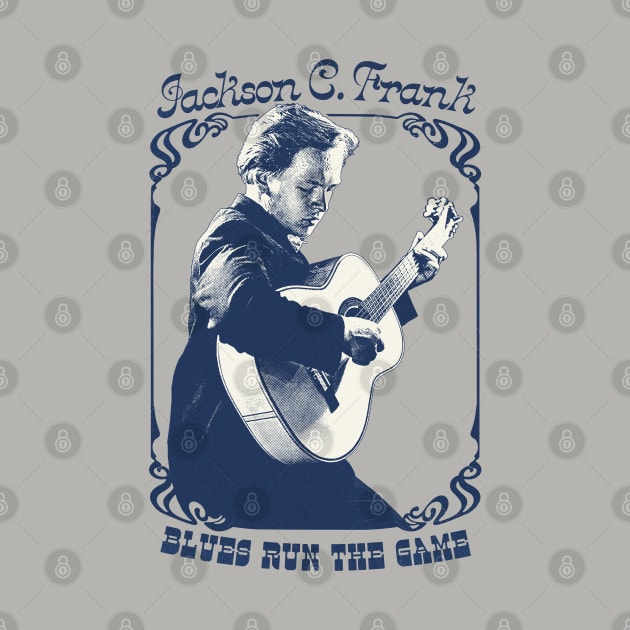 Jackson C Frank --- Retro Fan Art by DankFutura