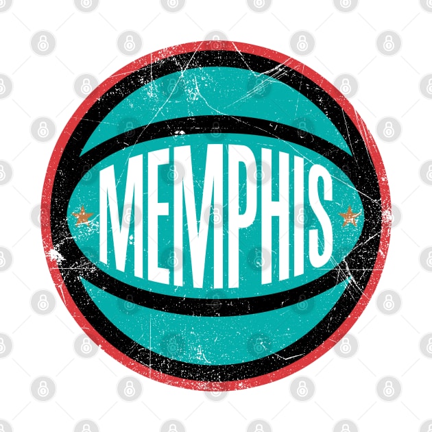 Memphis Retro Ball - White by KFig21