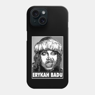 erykah badu Phone Case