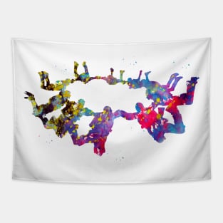 Team Group Skydiver Tapestry