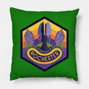 Rochester Superposition Hex Pillow