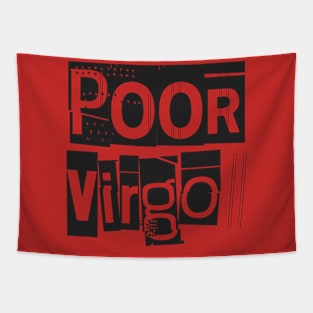 Poor Virgo-Horoscope Tapestry