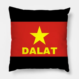 Dalat City in Vietnamese Flag Pillow