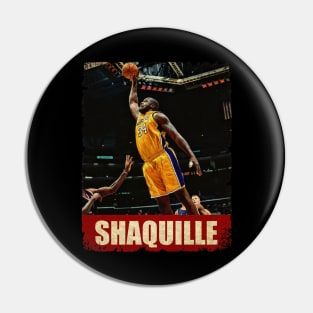 Shaquille O'neal - RETRO STYLE Pin