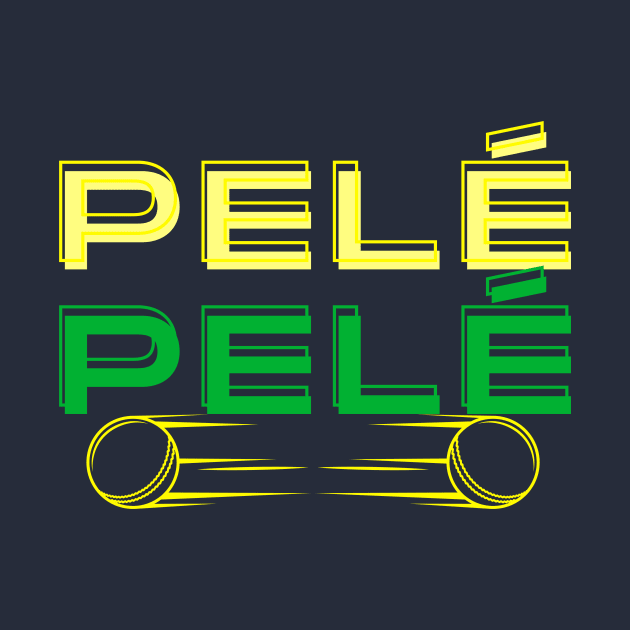 Pele, the legendary footballer. by Lovelybrandingnprints