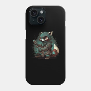 racoon fantasy Phone Case