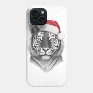 Christmas tiger Phone Case