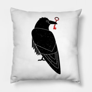 Scihub Raven Pillow