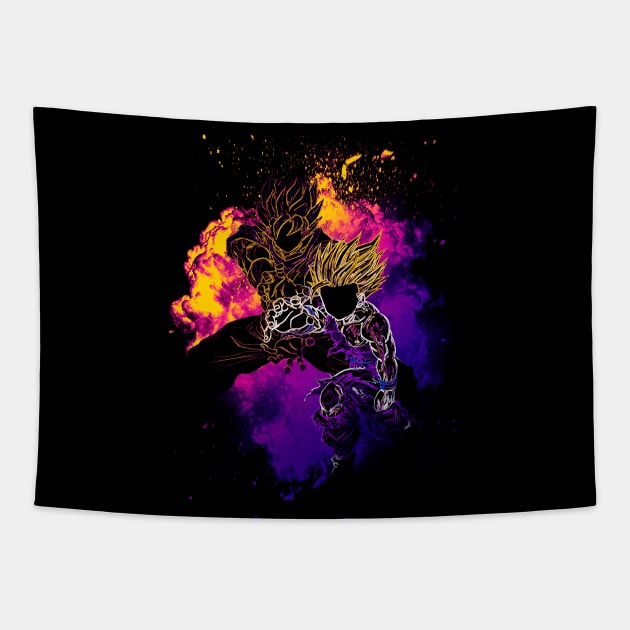 Father and Son's Soul Tapestry by Donnie