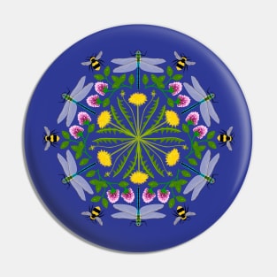 Nature mandala Pin