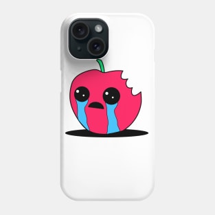 Crying apple Phone Case