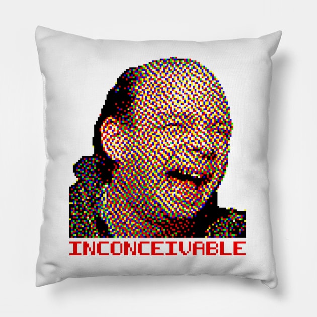 Princess Bride - Inconceivable Pillow by karutees