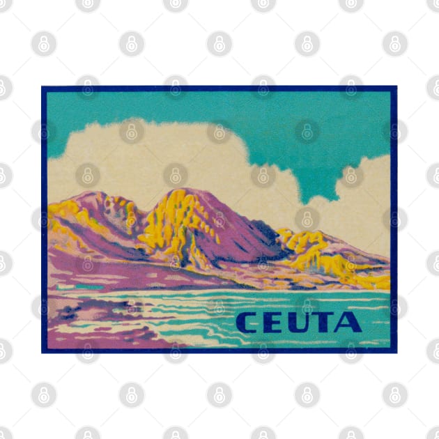 Spain Ceuta Travel Vintage by Tropical Blood