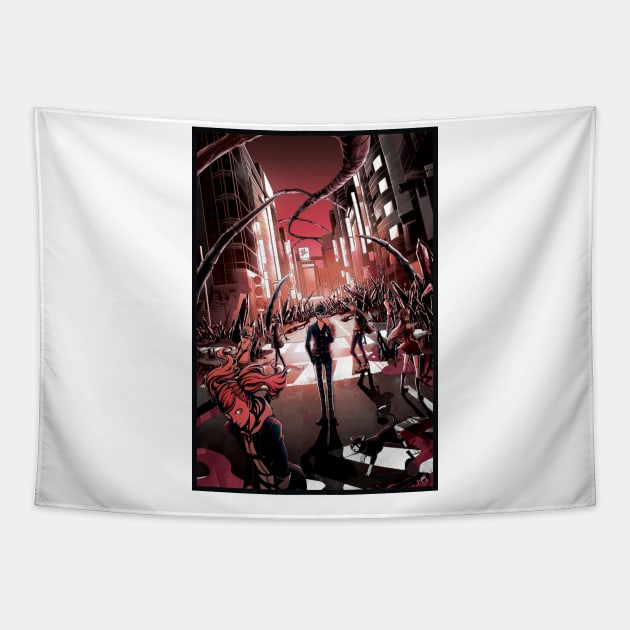 Phantom thieves Tapestry by kowanp