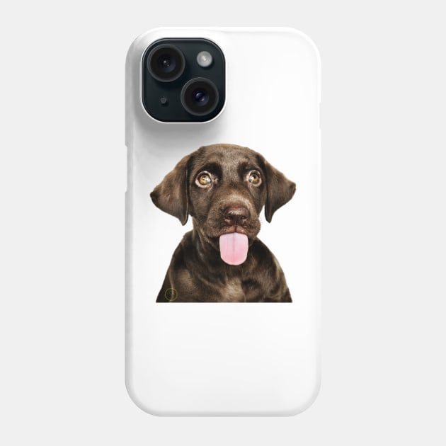 Naughty dog Phone Case by Showcase arts