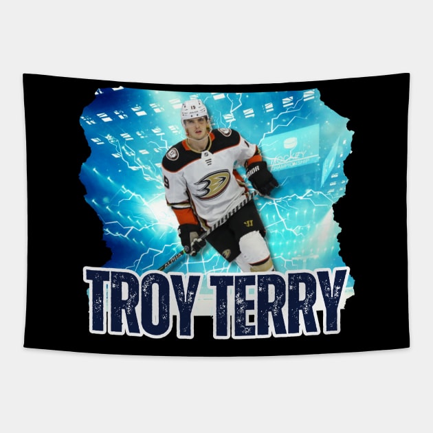 Troy Terry Tapestry by Moreno Art