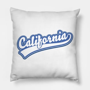 California retro logo Pillow