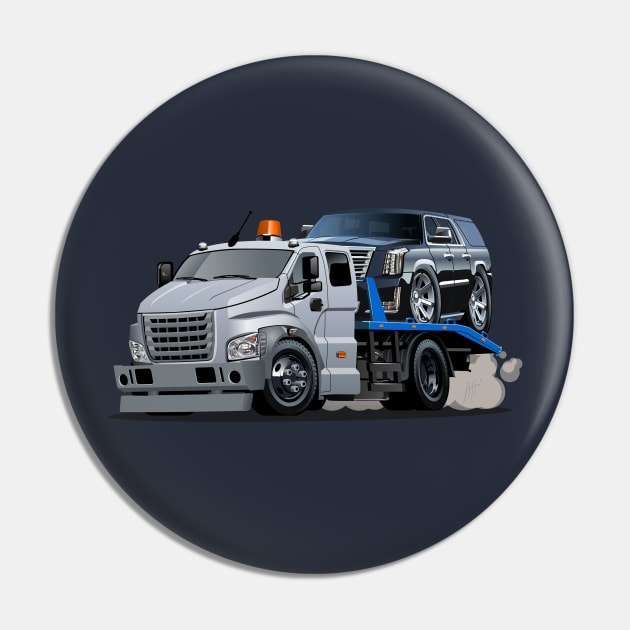 Cartoon tow truck Pin by Mechanik