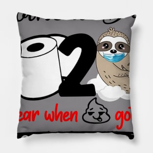 Sloth Mother's Day 2020 The Year When Sh!t Got Real Quarantined Pillow