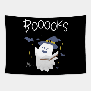 Boooks! Ghost Reader Tapestry