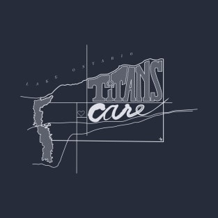 Titans Care - Webster map T-Shirt