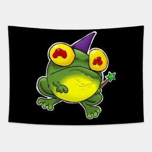 Frog Wiz Tapestry