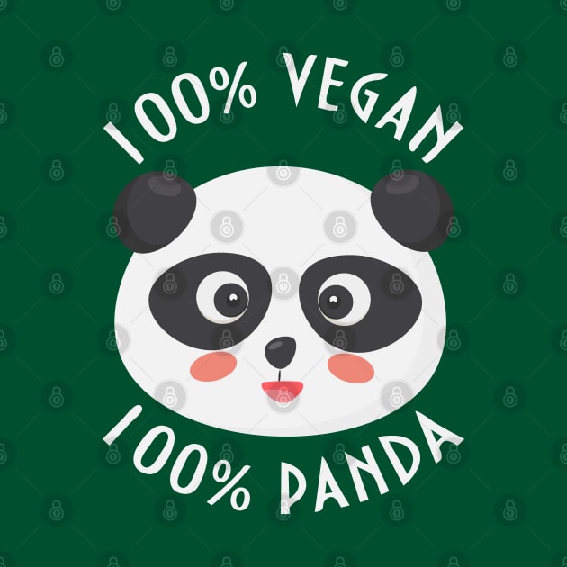 100% vegan panda by tatadonets