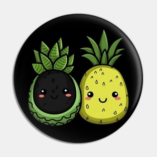 Cute Avocado and Pinapple Pin