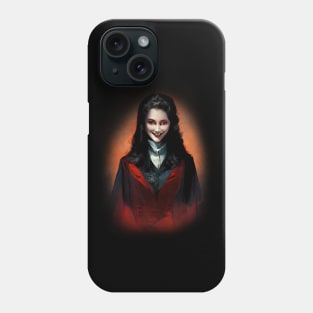 Female Vampire Artwork Phone Case