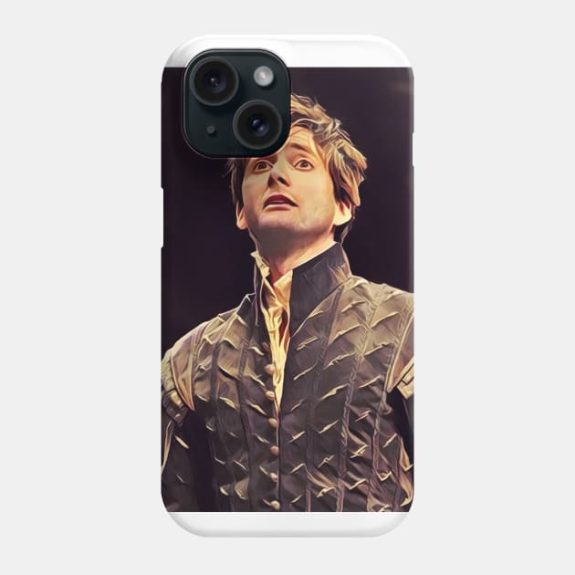 David Tennant fanart Phone Case by TheisDeschain