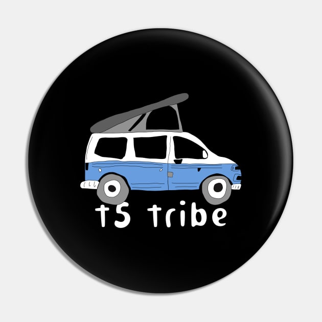 T5 tribe Pin by Suzy Shackleton felt artist & illustrator