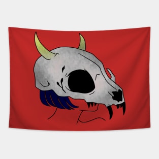 skull Tapestry