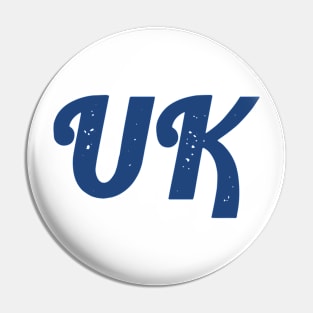 UK Retro Pin