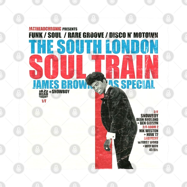 POSTER TOUR - SOUL TRAIN THE SOUTH LONDON 18 by Promags99