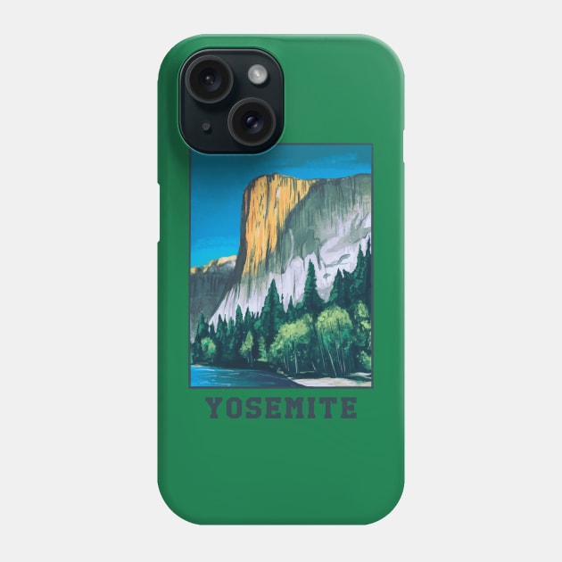 Yosemite Phone Case by Christyn Evans