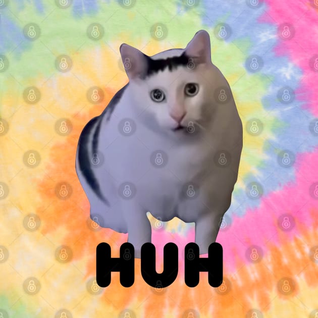 Huh Cat Meme by LaroyaloTees