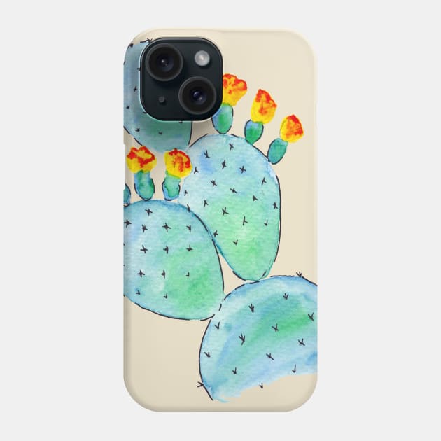 prickly pear Phone Case by terastar