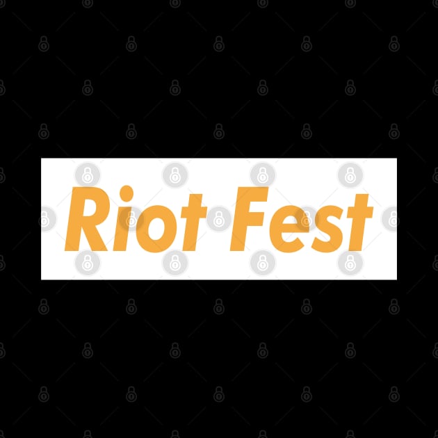 Riot Fest Meat Brown by WE BOUGHT ZOO