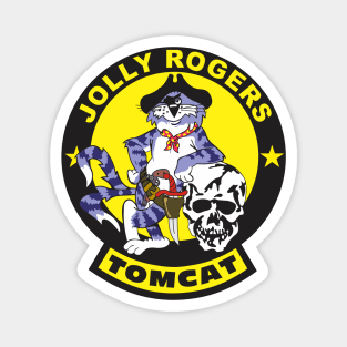 Grumman F-14 Tomcat - Jolly Rogers - yellow Magnet