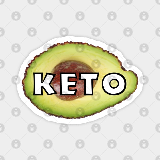 Keto Avocado Magnet by Kraina