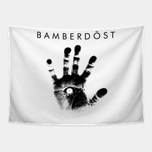 BAMBERDOST EYE FIVE BLACK Tapestry