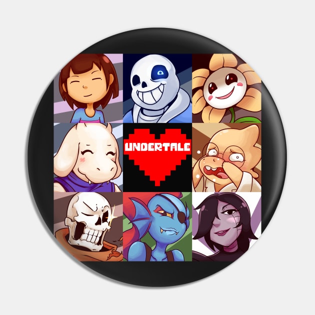 Undertale Pin by lettali